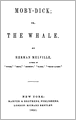 Moby Dick or The Whale