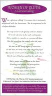 Women of Truth Planner Insert