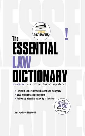 The Essential Law Dictionary