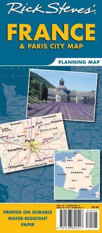 Rick Steves' France and Paris City Map