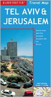 Tel Aviv and Jerusalem Travel Map