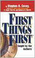 First Things First