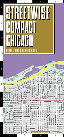 Streetwise Compact Chicago Map - 20% smaller than our regular Chicago map / Edition 2011