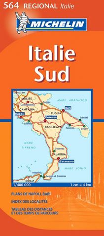 Map South Italy