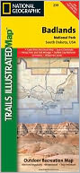 Badlands National Park: Trails Illustrated Map