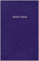 KJV Personal Size Giant Print Reference Bible: Deep Plum Bonded Leather, Gilded-Silver Page Edges