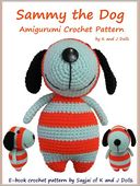 Sammy the Dog Amigurumi Crochet Pattern