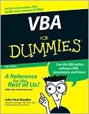 download VBA For Dummies book