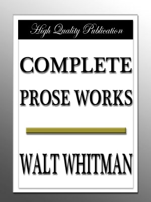 Complete Prose Works