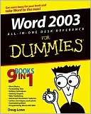 Word 2003 All-in-One Desk Reference For Dummies