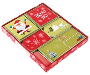 Ho Ho Ho Santa Gift Enclosure Set