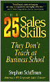 The 25 Sales Skills: They Don't Teach at Business School