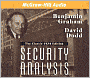Security Analysis: The 1934 Original Edition