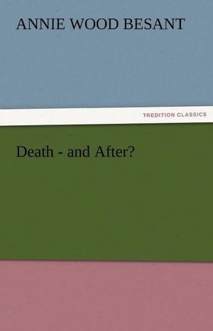 Death-and After?