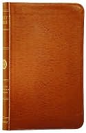 ESV Compact Thinline Bible: English Standard Version, british tan bonded leather