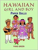 Hawaiian Girl and Boy Paper Dolls