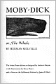 Moby Dick or The Whale