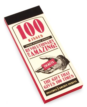 100 Kisses Ticket Book