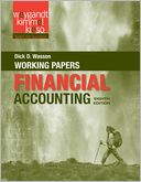 Financial Accounting, Working Papers