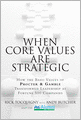 When Core Values Are Strategic: How the Basic Values of Procter & Gamble Transformed Leadership at Fortune 500 Companies