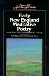 Early new England Meditative Poetry