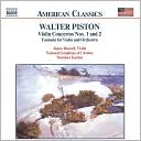 Piston: Violin Concertos Nos. 1 and 2, Fantasia Concertos
