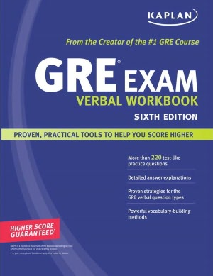 Kaplan GRE Exam Verbal Workbook