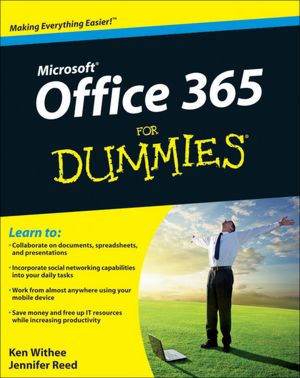 Download amazon books Office 365 For Dummies (English Edition) 9781118104507 by Ken Withee