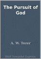 The Pursuit of God