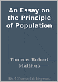 An Essay on the Principle of Population
