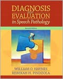 download Diagnosis and Evaluation in Speech Pathology book