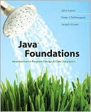 Java Foundations: Introduction to Program Design and Data Structures