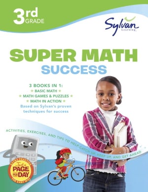 Third Grade Super Math Success (Sylvan Super Workbooks)