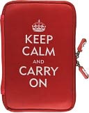 Neoskin Cover for Kindle Fire, Keep Calm & Carry on (Neoprene Jacket, Case)