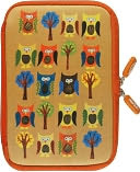 Neoskin Cover for Kindle Fire, Owls (Neoprene Jacket, Case)