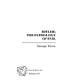 Hitler: The Pathology of Evil