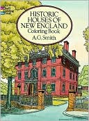 Historic Houses of New England Coloring Book