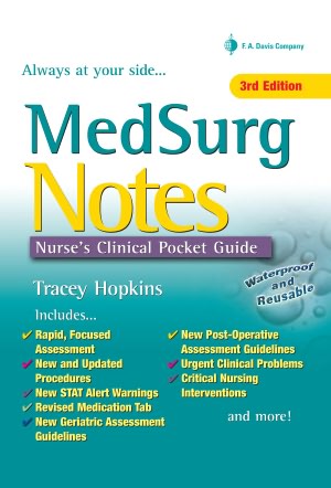Hopkins: Med Surg Notes: Nurse's Clinical Pocket Guide 3e