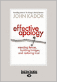 Effective Apology
