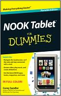 NOOK Tablet For Dummies by Corey Sandler: Book Cover