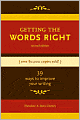 Getting the Words Right