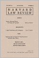 Harvard Law Review: Volume 125, Number 3 - January 2012