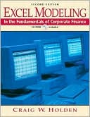 Excel Modeling in the Fundamentals of Corporate Finance and UG Corporate Finance Software Package