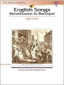 English Songs: Renaissance to Baroque - High Voice