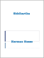 Siddhartha