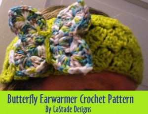 Butterfly Ear Warmer