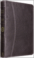 ESV Vintage Thinline Bible (Cowhide, Black, Hemisphere Design)