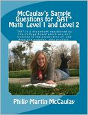 McCaulay's Sample Questions for SAT* Mathematics Level 1 and Level 2