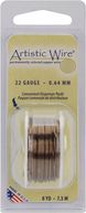 Permanently Colored Copper Wire 22 Gauge 8 Yards-Gun Metal by Beadalon: Product Image