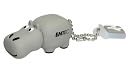 EMTEC M324 Animal Series Safari 4 GB USB 2.0 Flash Drive - Hippo by Emtec: Product Image